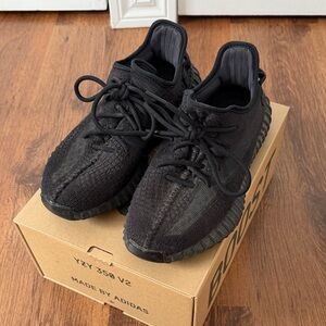 adidas yeBlack Knit Runner Sneakers